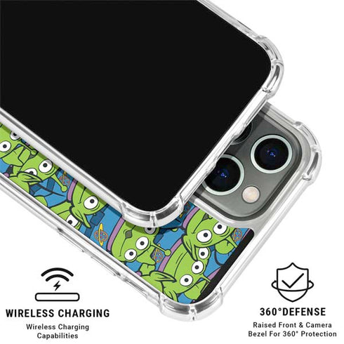 Disney Toy Story Alien Collage iPhone 16 Pro Clear Case